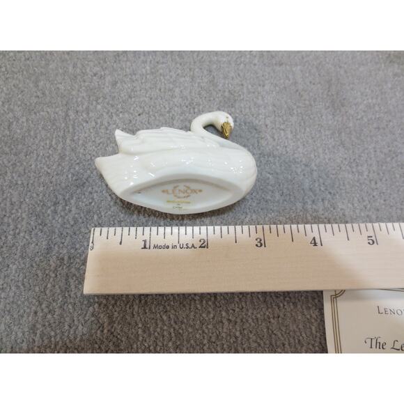 Lenox Ivory and Gold Animal Trio - Elephant, Swan, Dolphin - Picture 10 of 11